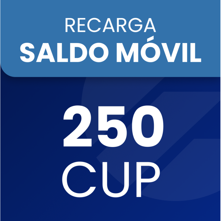 Saldo móvil 250