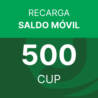 Saldo móvil 500