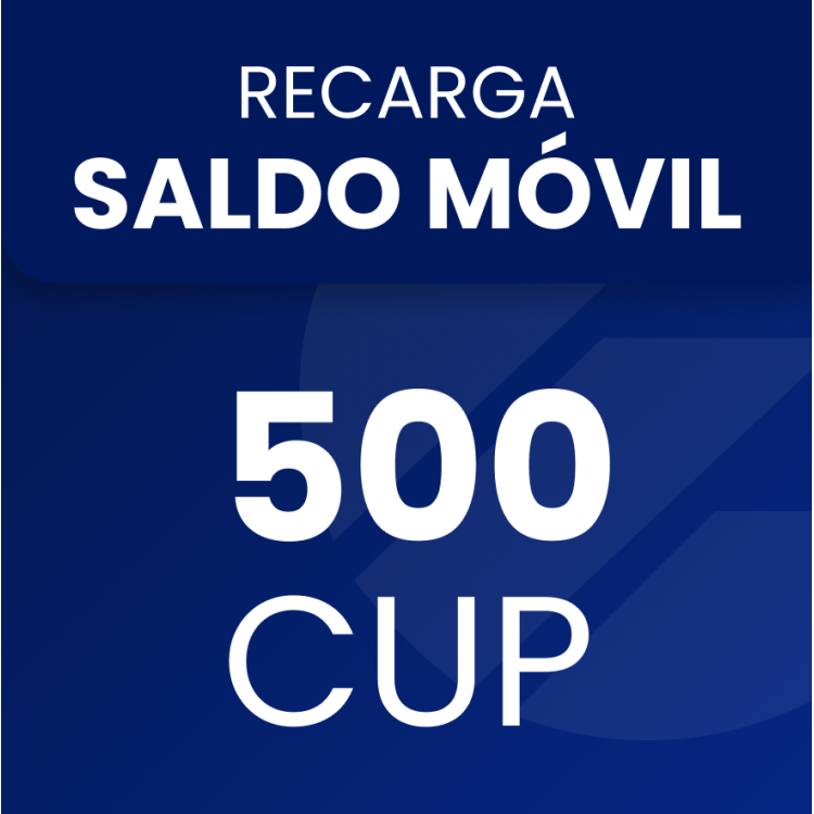 Saldo móvil 500