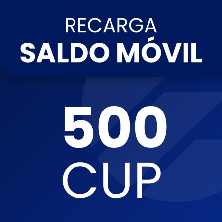 Saldo móvil 500