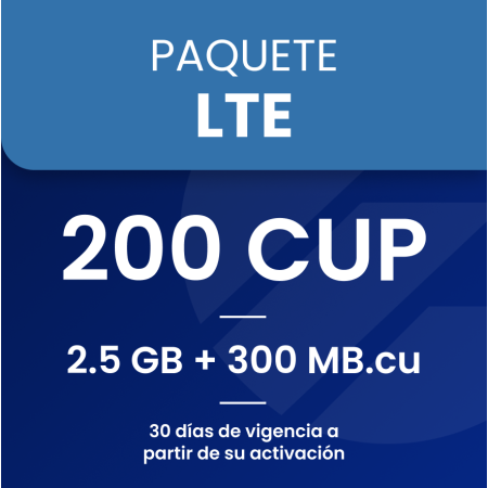 Datos móviles 2.5 GB