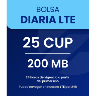 Bolsa diaria LTE