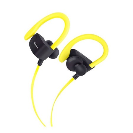 Bluetooth earphones with flat cable